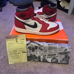 Jordan 1 lost and found sneakers